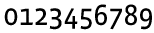 Vista Old Style Tabular Numbers