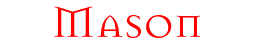 Mason OpenType