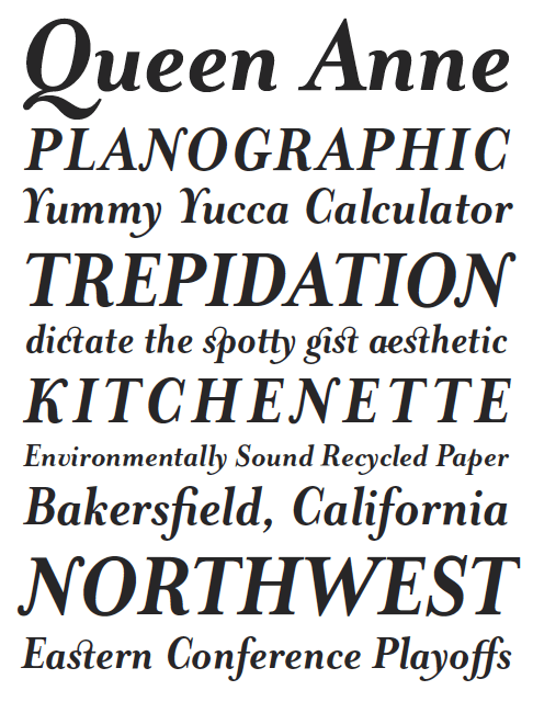 Mrs Eaves Bold Italic OpenType