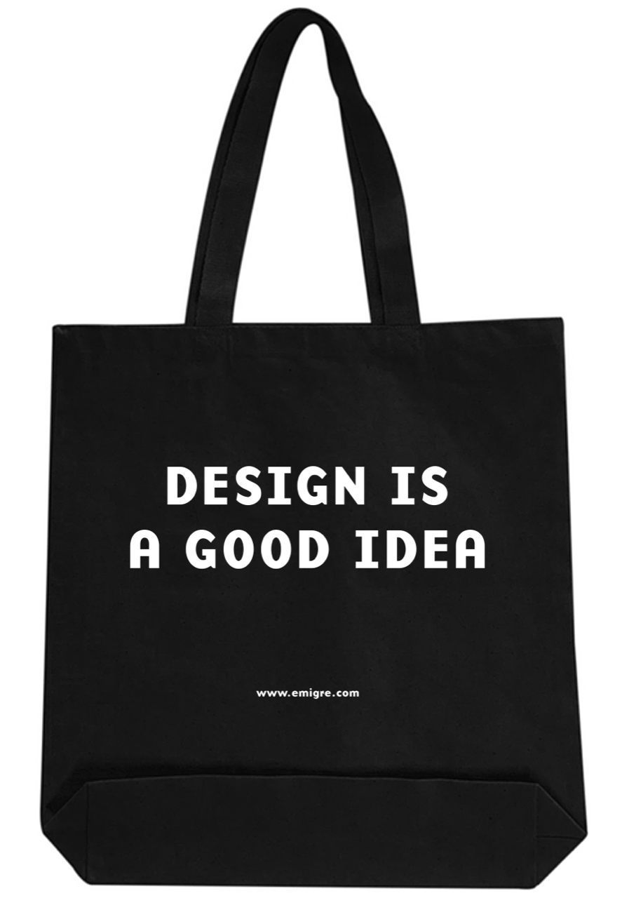 Design is a Good Idea (Tote Bag)